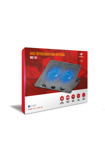 Suporte para Notebook C/ Cooler 15,6 Nbc50b