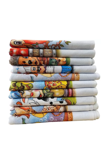 Pano Prato 42x65cm Estampado - Santa Clara