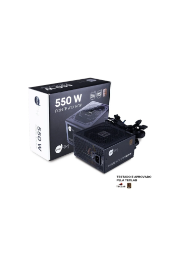 Fonte Atx Rop 550w 80 Plus Bronze Pfc Ativo - Dazz