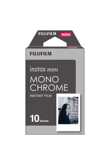 Filme Instax Mini 10 Fotos Monochrome Fujifilm