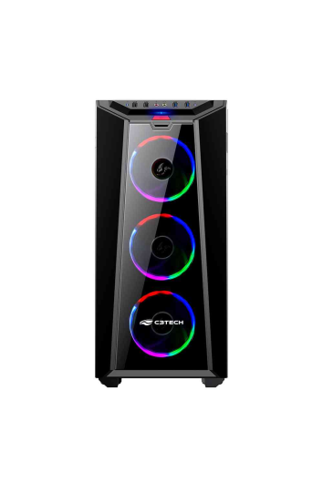 Gabinete Gamer C3tech Mt-g800bk Mid Tower