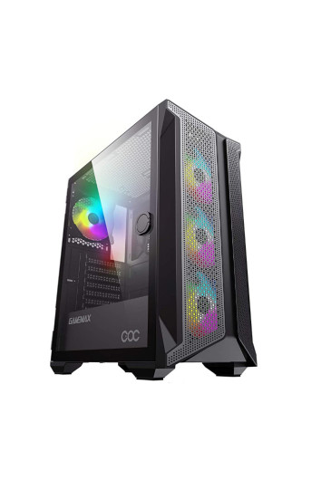 Gabinete Gamer Argb Brufen C1 Preto Gamemax