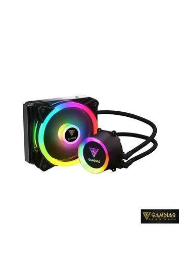 Water Cooler Rgb Chione Intel-amd 120mm Preto Gamdias 