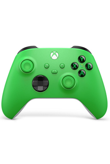Controle Microsoft Xbox Series Velocity Green, Sem Fio - Qau-00090 
