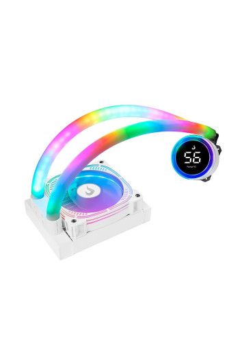 Water Cooler Aura Ice 120mm Argb Intel/amd Branco