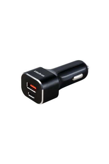 Carregador Veicular Ecv 11 2 Portas Usb 38w Preto