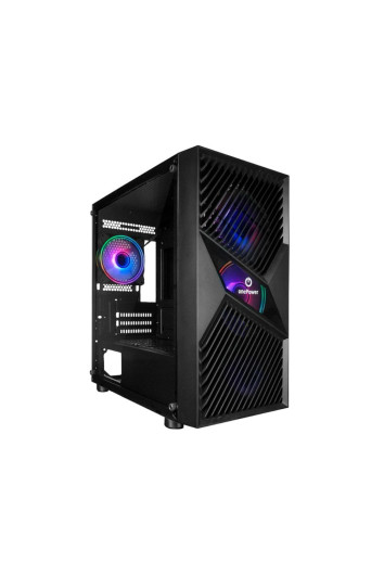 GABINETE GAMER  FRACTAL S/ FANS PRETO - ONE POWER CC-201B