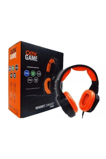 Fone Usb C/mic Headset Conquest Hs-406 Oex
