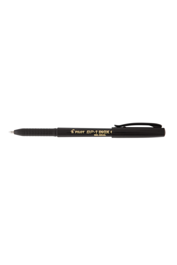 Caneta Esferografica Bp-1 Inox 1.0 Preta