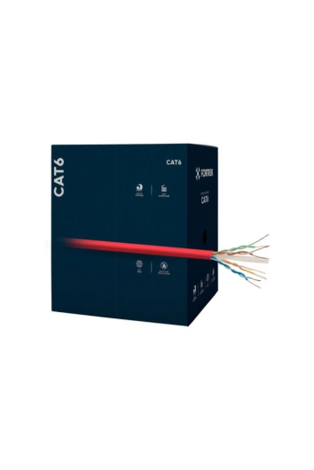 Cabo de Rede Cat6 Cmx Vermelho