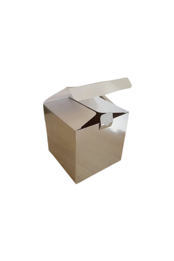 Caixa Papelao Prata para Caneca
