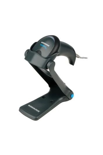 Leitor Código de Barras 2d Qw2400 Preto Usb C/ Suporte Datalogic
