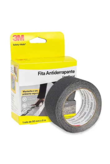 Fita Antiderrapante 50mm X 5m Safety Walk Cinza