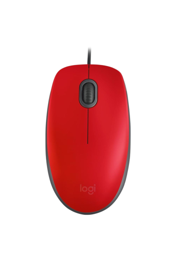 Mouse Usb M110 Silent Vermelho