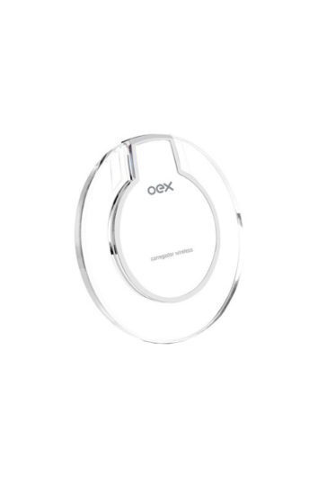 Carregador Wireless P/ Smartphone Moon Bco