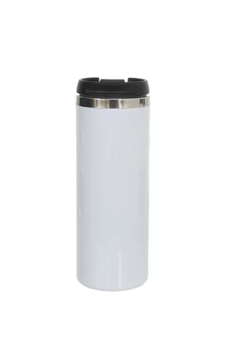 Copo Térmico Inox Branco 330ml P/sublimação Metalnox