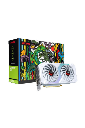Placa de Video 6gb Ddr6 192bits Geforce Gtx 1660 Ti Branco