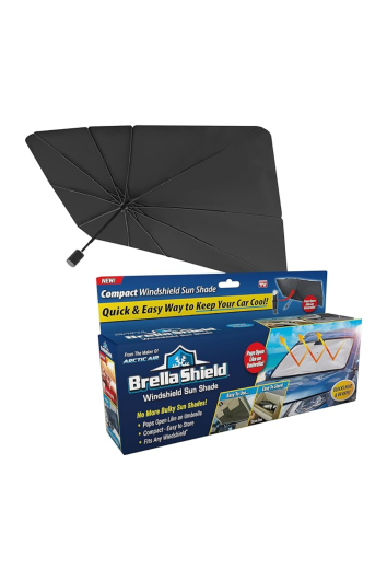 PROTETOR SOLAR PARABRISA - BRELLA SHIELD