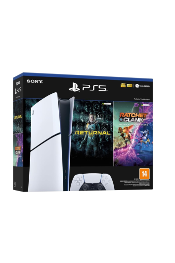 Console Playstation 5 Slim Digital C/ Returnal + Ratchet & Clank