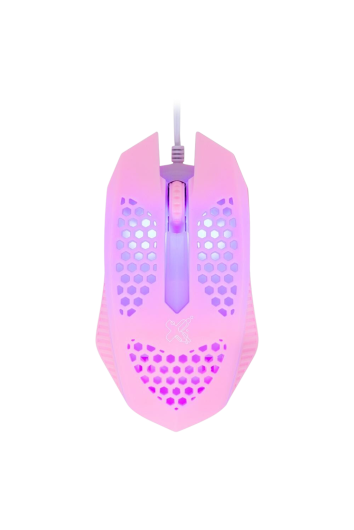 Mouse Usb Geek Series Rosa
