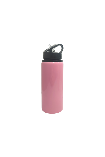 SQUEEZE ALUMÍNIO ROSA DOLCE BICO RETRÁTIL 600ML P/SUBLIMAÇÃO - METALNOX 57012