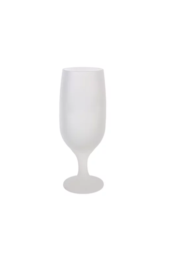 Taca Cerveja Vidro Jateada Floripa 300ml P/sublimação Metalnox - 56605