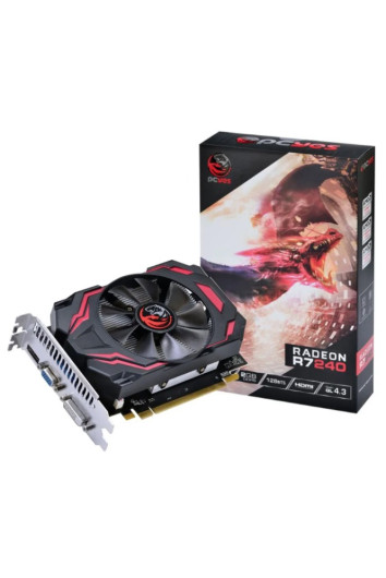 Placa de Vídeo 2gb Ddr5 128bits R7 240 Single Fan Pcyes