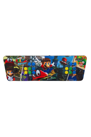 Controle Arcade Duplo Fliperama C/ Capa