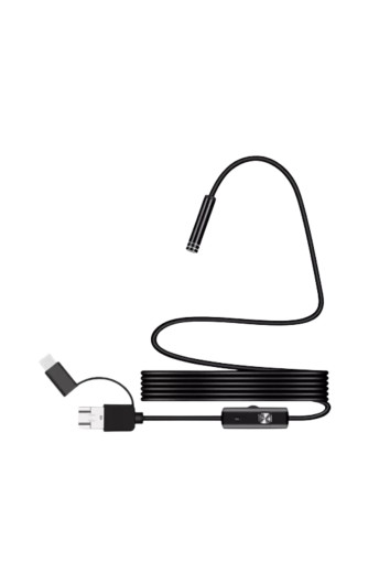 Camera Sonda Endoscopica Plug Tipo C Micro e Usb Android