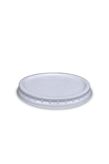 Tampa Pote Plastico Descartavel 100ml Tira C/ 100 Un 