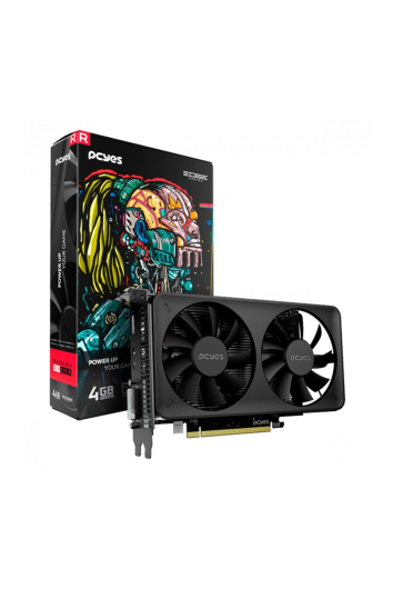Placa de Video 4gb Ddr5 128bits Radeon Rx550 Dual Fan Projeto Edge