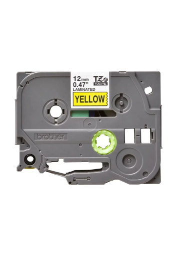 Fita Rotulador Brother Tze 631 12mm Laminada Pt/am