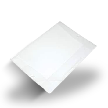 Pasta Aba Elástico Plástica Fina Transparente