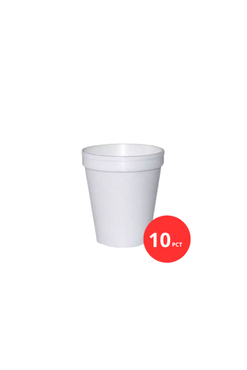 Copo Térmico Isopor 180ml C/20un - 10 Und