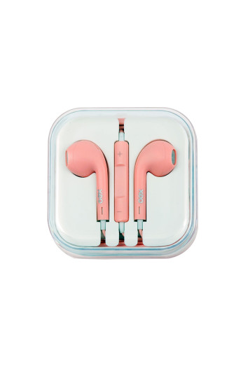 Fone P3 C/mic Intra-auricular Colormood Rosa Candy Fn204