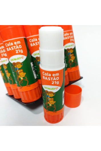 Cola Bastão 21g - Leo & Leo - 1 Und