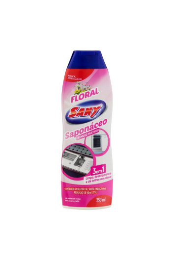 Saponáceo Cremoso Floral 250ml Sany