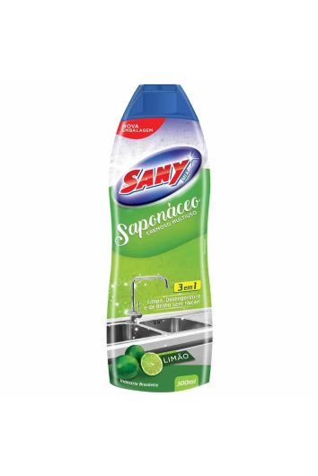 Saponáceo Cremoso Limão 250ml Sany