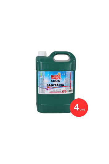 Água Sanitária 5l Jasmin - 4 Und
