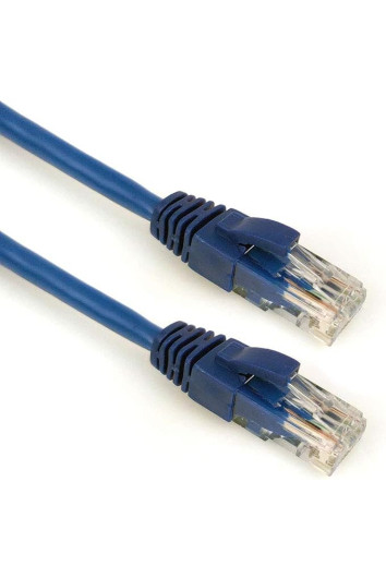 Patch Cord 0,5mt Cat6 Azul