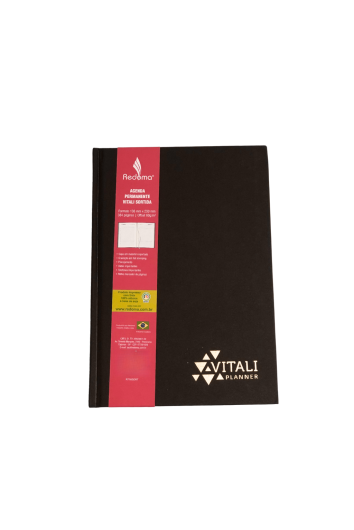 Agenda Permanente Brochura Vitali Cores Sortidas - Redoma R716sort