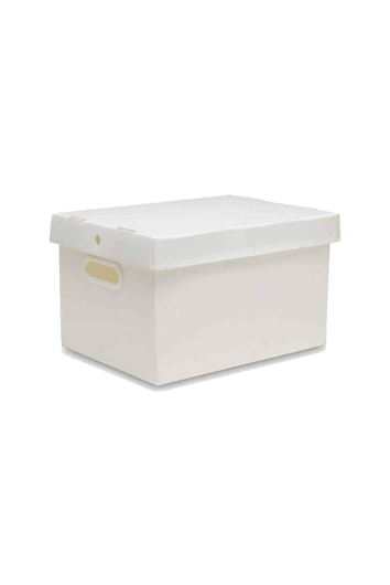 Caixa Organizadora M 370x280x190mm Cristal Best Box Novaonda