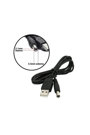 Cabo Usb X P4 Ponta 5.5 X 2.5mm