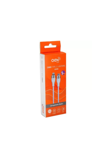 Cabo Usb Tipo C / Lightning Iphone 1m Branco Cb900