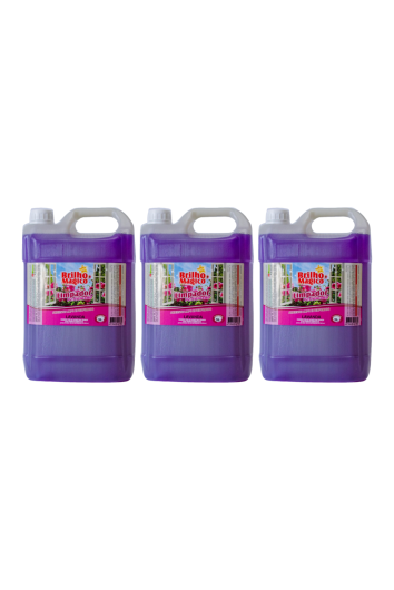 Limpador Perfumado Lavanda 5l (desinfetante) - 3 Und