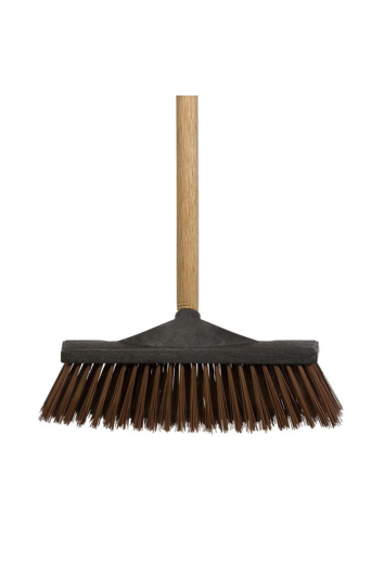 Vassourao Gari 40cm Plastico Reforcado Forc C/ Cabo