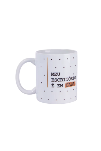 Caneca Cerâmica Metalnox Branca Aaa 325ml P/sublimação