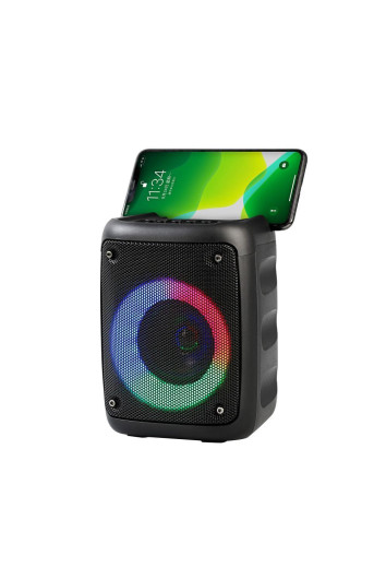 Caixa de Som Speaker Wow Bluetooh 4.2 Tws 15w Luzes Rgb Sp110 Oex 