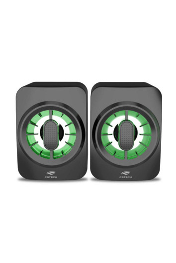 Caixa de Som Speaker Cube 3w Rms Led Sp-l50bk