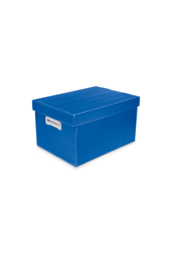 Caixa Organizadora P 335x255x180mm Azul Best Box Novaonda